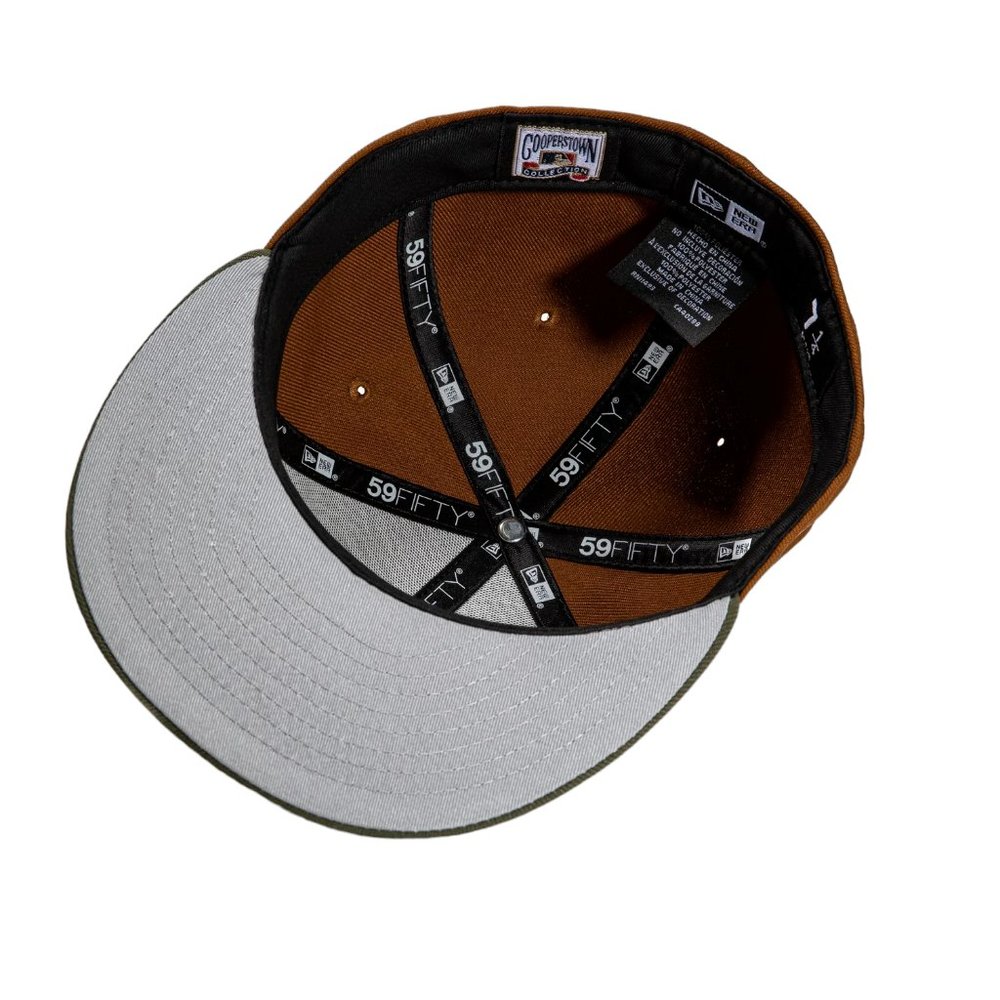 New Era Pittsburgh Pirates 59FIFTY Fitted Hat Beef Broccoli  30 Year Patch - Picture 5 of 9
